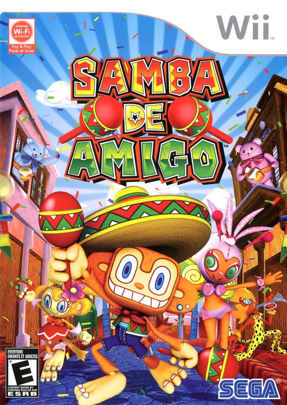 Samba De Amigo box art for Wii